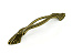 Ручка мебельная, скоба WMN794, 128 мм, Италия, античная бронза, Giusti