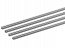 Профиль ходовой SLIDELINE M для вкладных дверей, однополозный врезной L2500 (к-т 4 шт), алюминий Art. 9227246 Hettich