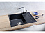 Мойка кухонная Granula 6501, 650x500х200мм, АРКТИК, искусственный камень, в комплекте