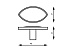 Ручка мебельная, кнопка RK-04, античная бронза, Kerron
