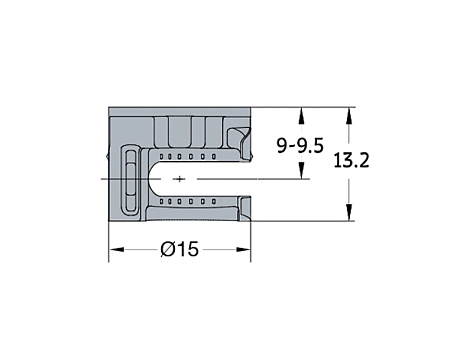 Эксцентриковая стяжка для плит 18 мм, System 5 CAM 5000, Арт. 009692-885-300, Titus