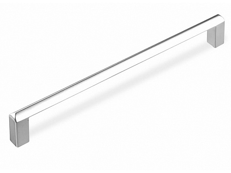 Ручка мебельная, скоба FS-184, 160 мм, матовый хром, Валмакс