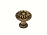 Ручка мебельная, кнопка RK-03, античная бронза, Kerron