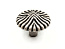 Ручка мебельная, кнопка WPO794, Италия, старое серебро, Giusti