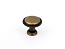 Ручка мебельная, кнопка RK-15, античная бронза, Kerron