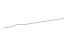 Ручка мебельная, скоба Apro асимметричная, анод. алюминий, 352/1135 мм, Nomet