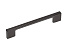 Ручка мебельная, скоба UZ 819, 128 мм, черный хром, GTV
