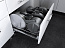 Система выдвижная Padella для хранения сковородок с фасадным креплением, плавное выдвижение, модуль 900мм, Италия, Ecotech