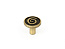 Ручка мебельная, кнопка RK-02, античная бронза, Kerron