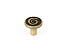 Ручка мебельная, кнопка RK-02, античная бронза, Kerron