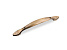 Ручка мебельная, скоба RS-015, 96 мм, античная бронза, Kerron