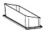 Сушилка выкатная И44, Дайнинг Агент 600 мм (2 модуля с реш Б), титан, дно белое, Art. 2395359706, Kessebohmer