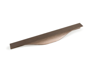 Ручка-профиль, торцевая Noma, 256/350 мм, Испания, алюминий, античная бронза, Viefe