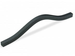 Ручка мебельная, скоба LS(39)04, 160 мм, темно-серый шагрень, Валмакс