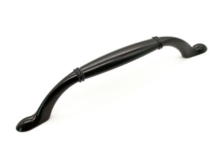 Ручка мебельная, скоба Anello, 128 мм, черный, Gamet