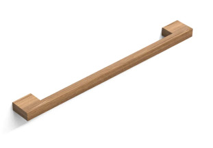 Ручка мебельная  Bridge HL-017M деревянная (дуб), 288 мм