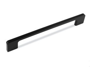 Ручка мебельная, скоба FS-108, 192 мм, черный матовый, Валмакс
