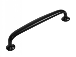 Ручка мебельная, скоба OLSEN RS463, 128 мм, черный матовый, Boyard
