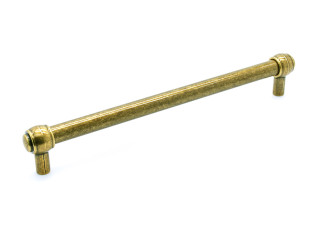 Ручка мебельная, скоба RE 23, 192 мм, античная бронза, Gamet