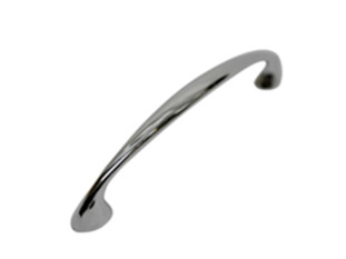 Ручка мебельная, скоба Слоник 5005-06, Китай, металл, 96 мм, хром