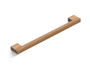 Ручка мебельная  Bridge HL-017M деревянная (дуб),160 мм