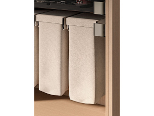 Конеро Комплект Мешок для белья на раме WхD 610-670x320, мешок узкий 2 шт;, шампань Art. 5397049853, Kessebohmer