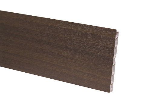 Цоколь кухонный ПВХ 100х4000мм, орех таволато