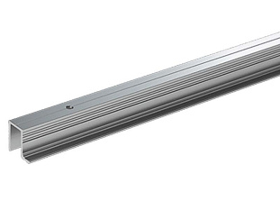 Ходовой профиль WingLine L/770/780, длина 1200, перфорированный, алюминий, анод. серебро Art. 9237916, Hettich