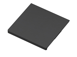 ARISTO Полка стационарная, серия 460, L=607, дерево тёмное, металлик Art. WD0328.VP060.MG0PC.RU