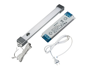 Комплект накл. профиля 0,48 м с LED лентой/теплый свет/блок пит/ИК-выкл/сет.шнур