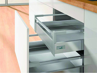 InnoTech Atira, внутр. ящик 144х470 мм., серый, полн. выдв-е, плавн. закр. (нагр. 30 кг.) Ширина корпуса 600 мм