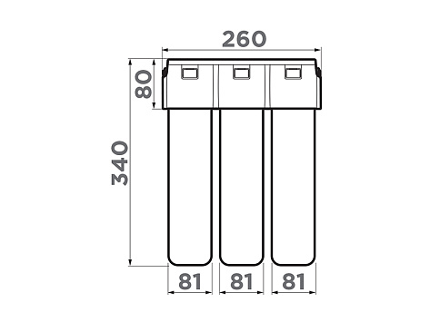 Водоочиститель OMOIKIRI Pure drop Lite