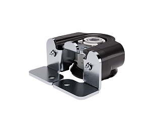 Опора мебельная INTEGRATO TECH A, с предустановленными саморезами, регулировка 12 мм