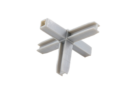 Уголок сборочный 5d с отверстием и резьбой M8, серый металлик, Алюмформ