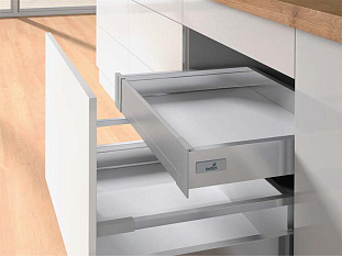 InnoTech Atira, внутр. ящик 70х520 мм., серый, полн. выдв-е, плавн. закр. (нагр. 30 кг.) ДОБАВИТЬ ПАНЕЛЬ Art. 9194764 в нужном кол-ве !