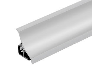 Плинтус AP120 Серебро глянец 820 / Thermoplast