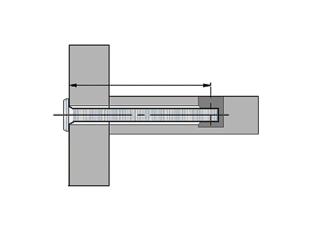 Винт с плоской головкой, внутренний шестигранник М6х040, цинк