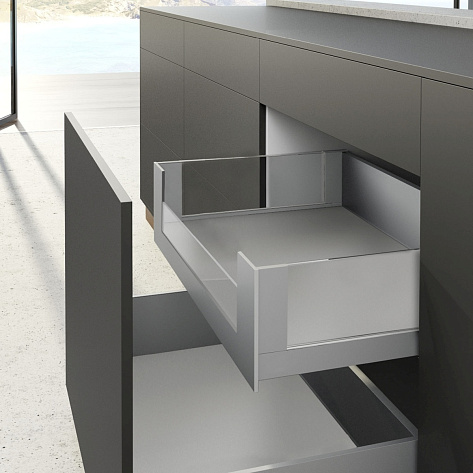 Стекло для передней панели внутреннего ящика AvanTech YOU, H66 B450, KD16, Art. 9283185, Hettich