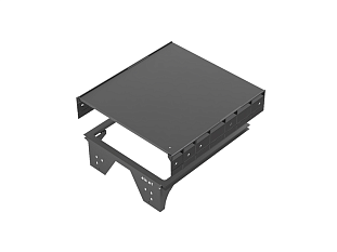 Рама системы сбора мусора ArciTech Pull, NL400, KB450, сталь, антрацит, Art. 9279406, Hettich