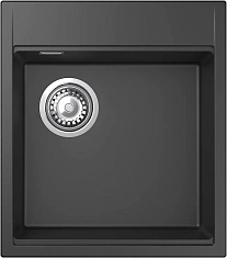 Мойка кухонная TESORO 455-L 1-чаш 450х510мм antracite арт.TR-455-L antracite, Rivelato