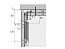 Комплект фурнитуры WingLine 230 для двух складных дверей со створками 20-25 кг/L 400-600 мм/H до 3000 мм Art. 9225395/0079015, Hettich