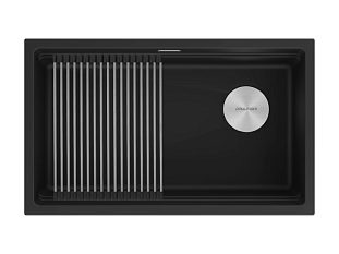 Мойка Paulmark гранит LUMI-PRO 74 UNI, антрацит, 740х450мм