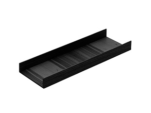 Вкладыш ФайнЛайн Линик 300 мм, 150х472х43 мм, 1 шт, цвет ясень черный, ROCKENHAUSEN, Art. 92000368, Kessebohmer