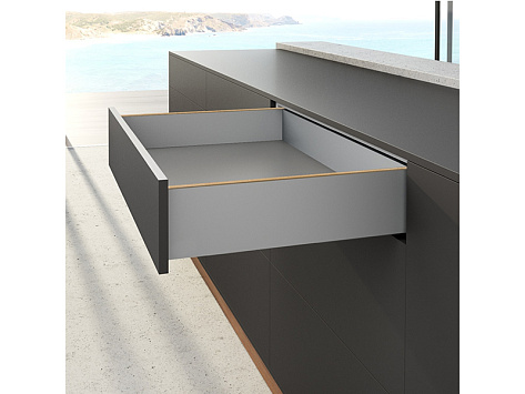 AvanTech YOU, ящик 139х550 мм, на направляющих Quadro YOU Silent System, серебристый