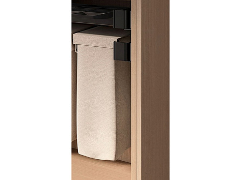 Конеро Комплект Мешок для белья на раме WхD 434-494x320, мешок узкий 1 шт, черный Art. 5397007021, Kessebohmer