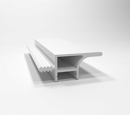 Ручка-профиль, Gola для верхних модулей, 4,0 м, для 16мм ДСП, белый, LED, Россия