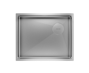 Мойка Paulmark NEXT-SKEW 54 UNI, PM885444-BS, 540х440мм, брашированная нерж.сталь 1,2мм (монтаж - универсальный), в комплекте