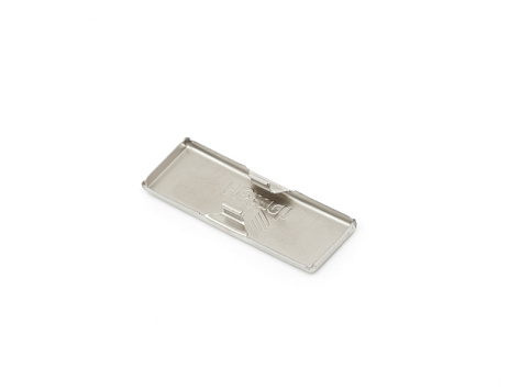 Заглушка для консоли петли Sensys, стальная, с логотипом Hettich Art. 9088250/9082774