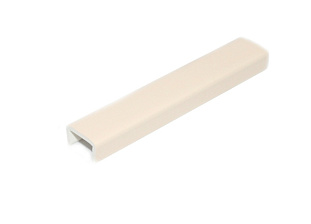 Заглушка для цоколя H-150, Алебаст белый