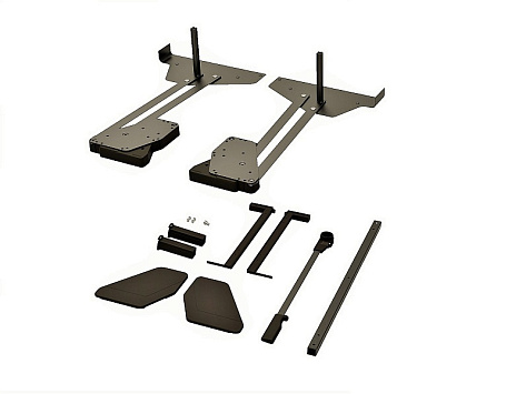 Пантограф Конеро с верхней полкой для ниши шириной W 445-628 мм, нагрузка 0.5-12 кг, ШАМПАНЬ Art. 2382829853, Kessebohmer